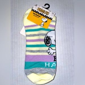3/$15 Snoopy no show socks